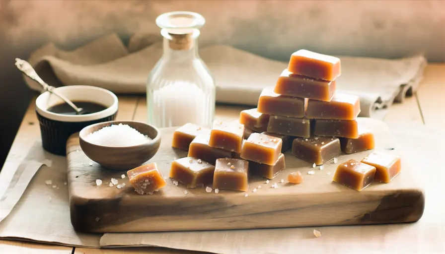 Hjemmelavede lakridskarameller med havsalt – nemt og lækkert