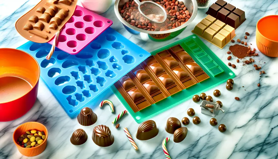 Sådan vælger du de bedste forme til chokolade og bolsjer