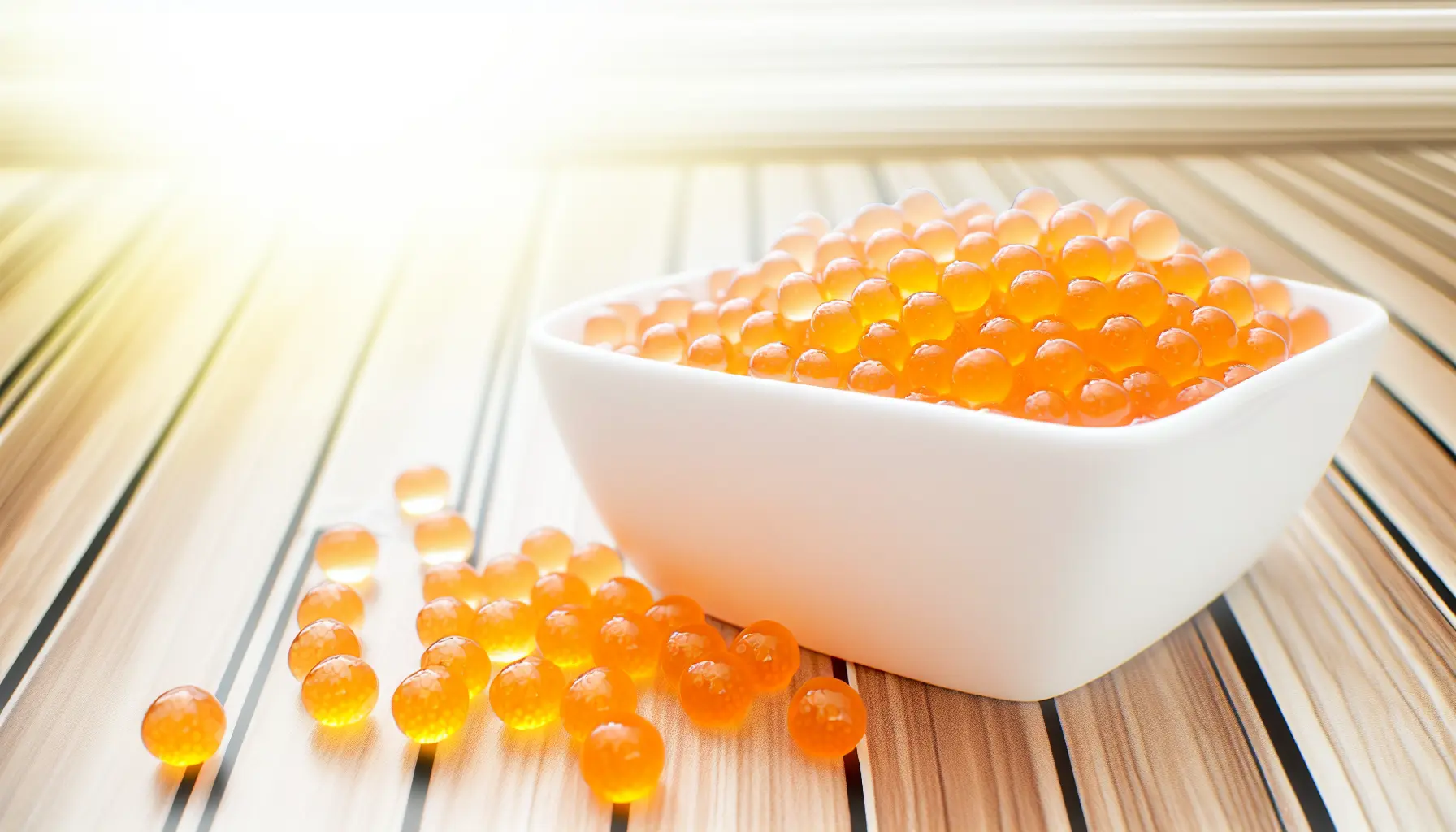 Appelsinglys Geléperler