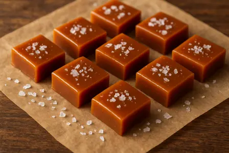 Blød vaniljekaramel med flagesalt