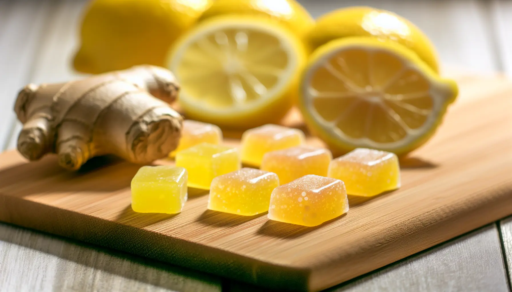 Citrongnistrende Gingerbites