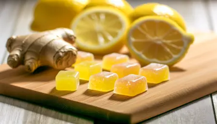 Citrongnistrende Gingerbites