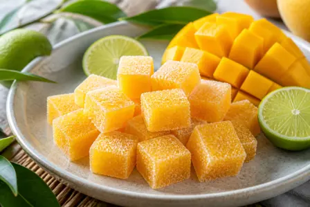 Faste Mango-agarterninger