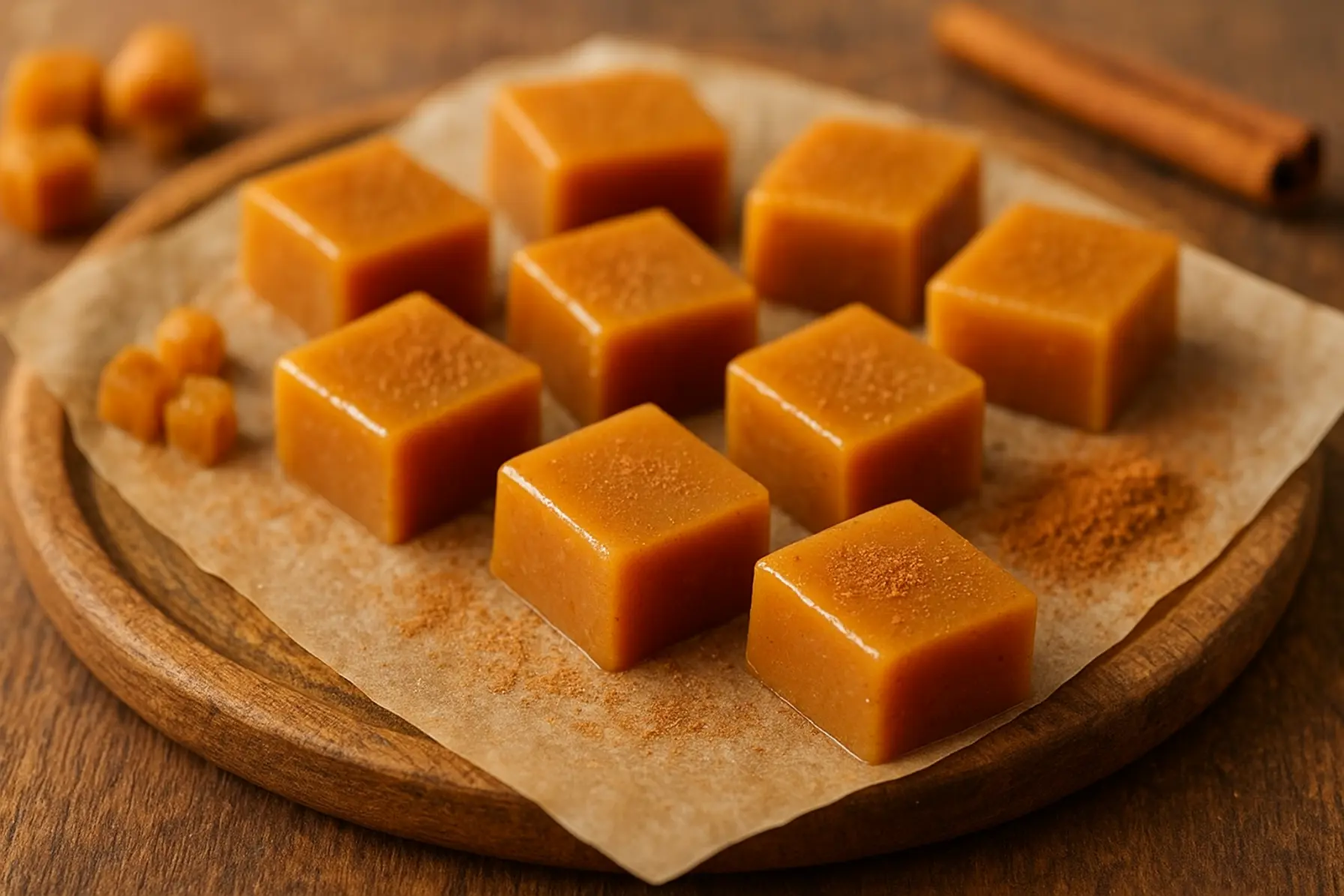 Gylden æble- og kanelkaramel