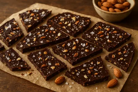 Kakaoknæk med Maldon