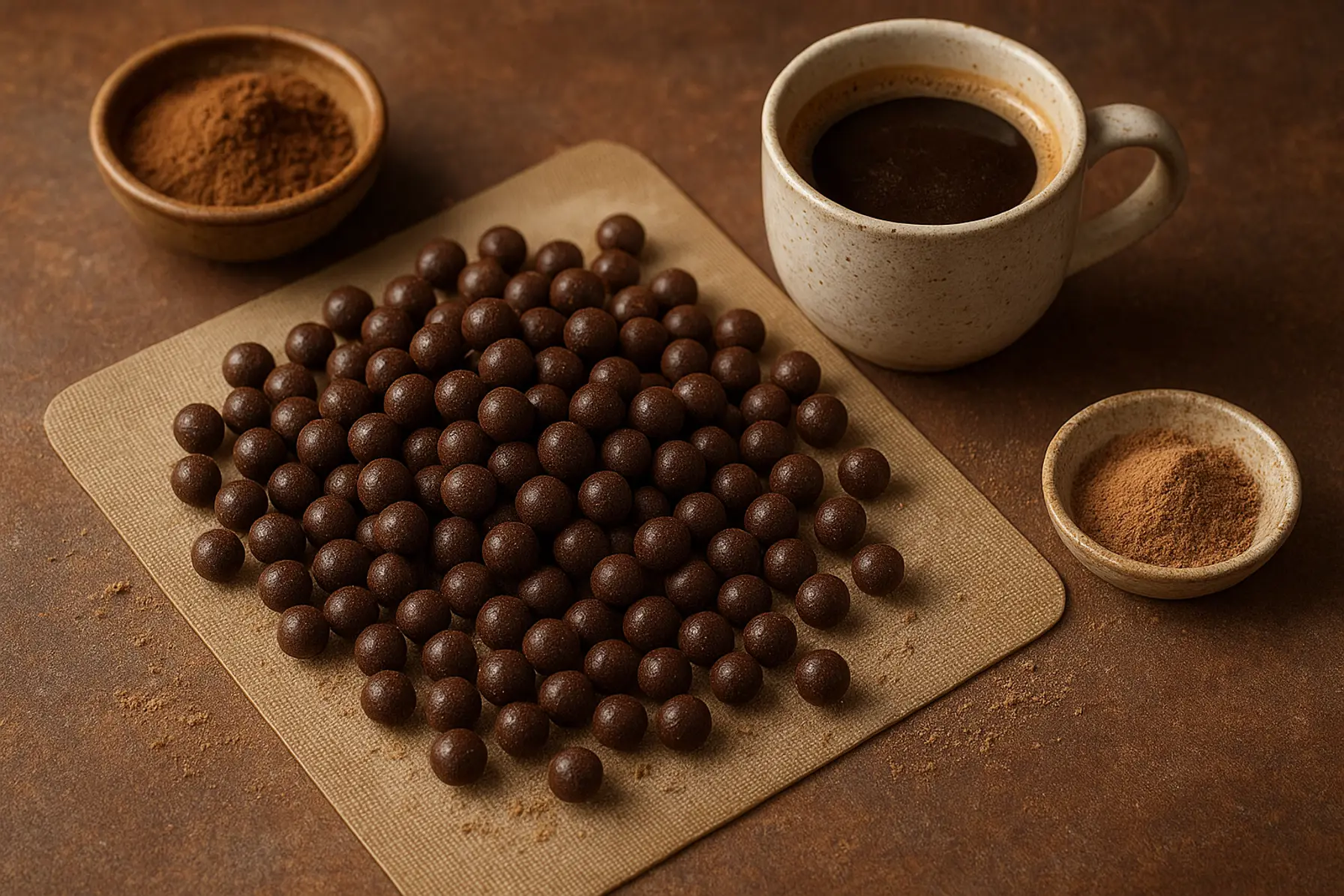 Krydrede Karobanisperler