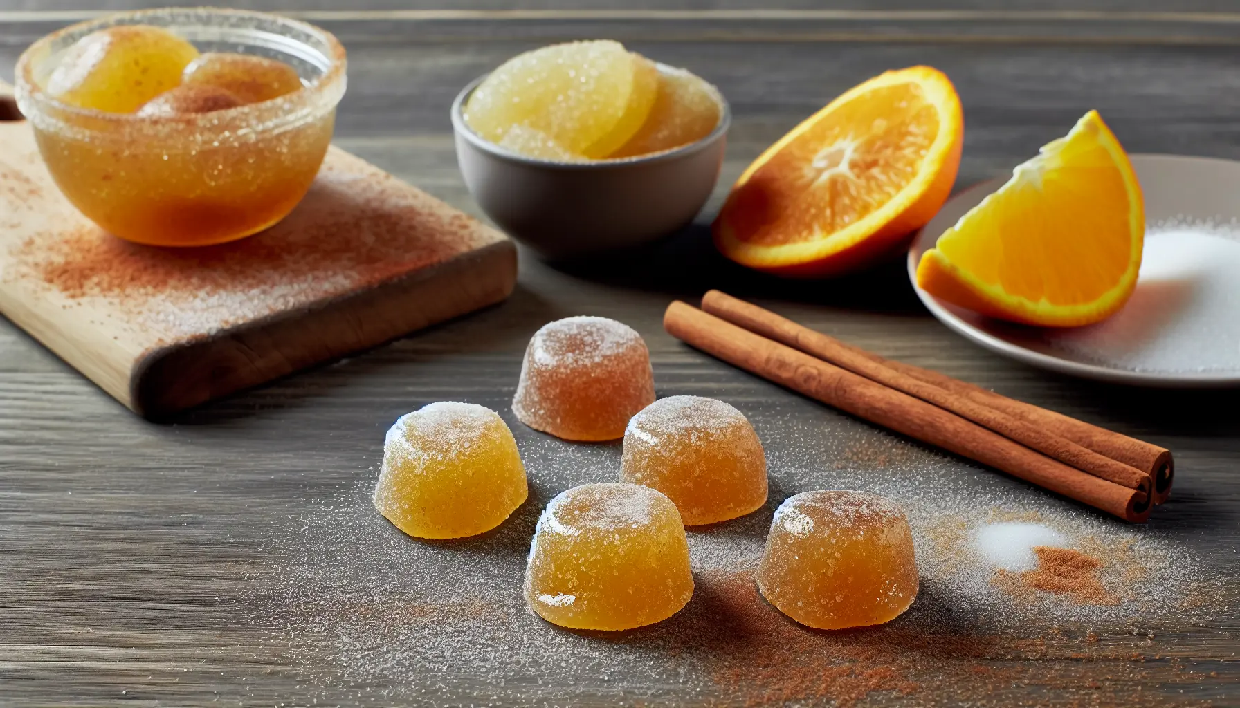 Krydret Citrusgnist bolsjer
