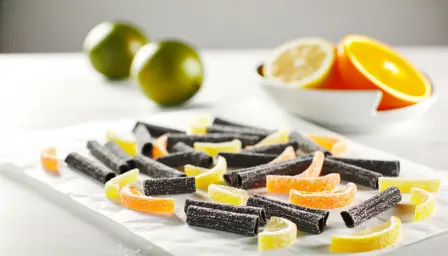 Lakridslys Citruskrystaller