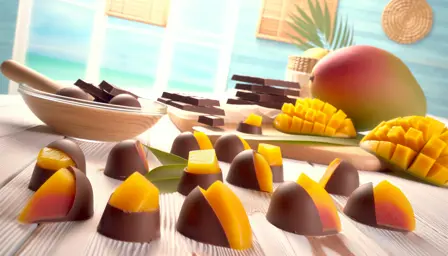 Mangoskygge Chokoladebris