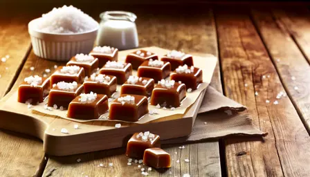Mørk karamel med havsalt