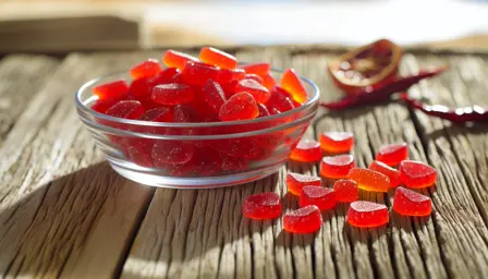 Rød Flamme Citruskrystal bolsjer