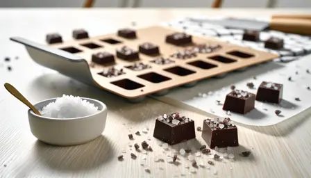 Saltkrystal Chokoladebid